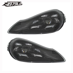 957 Car Lights For 2007-2010 Porsche Cayenne  Headlight LED  Matrix Front Lamp DRL Auto Accessories Plug Play