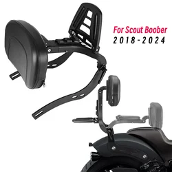 Multi Purpose Rider Driver Passenger Backrest Sissy Bar For Indian Scout Bobber 2018-2024 Rogue Twenty Sixty Sissybar