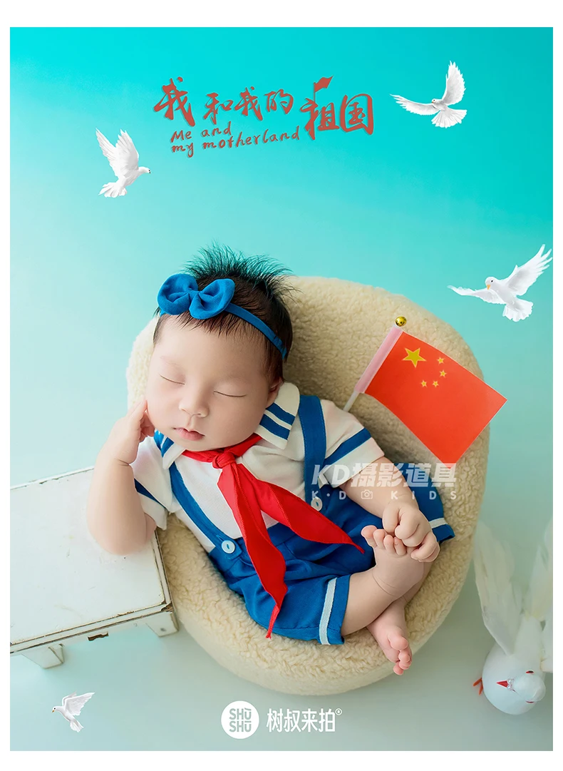 Original photography props newborn baby clothes full theme postpartum photos baby clothing bebê  신생아촬영  신생아사진