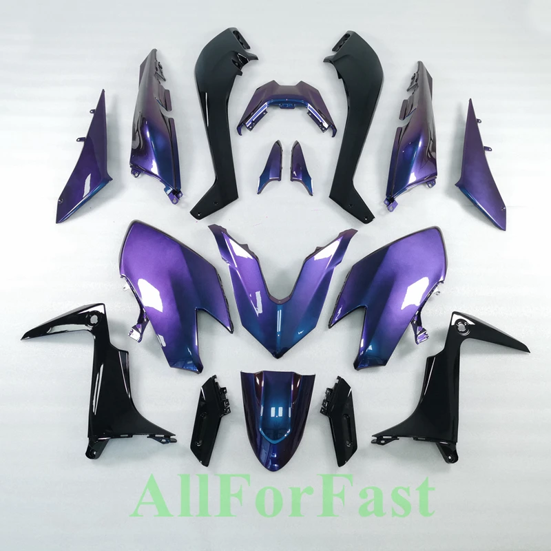 

Pearl Chameleon Purple Blue Tmax 530 Fairing Kits For Yamaha Tmax 530 2017-2019 Bodywork Panel Cowl Set For T-max 560 2022-2024