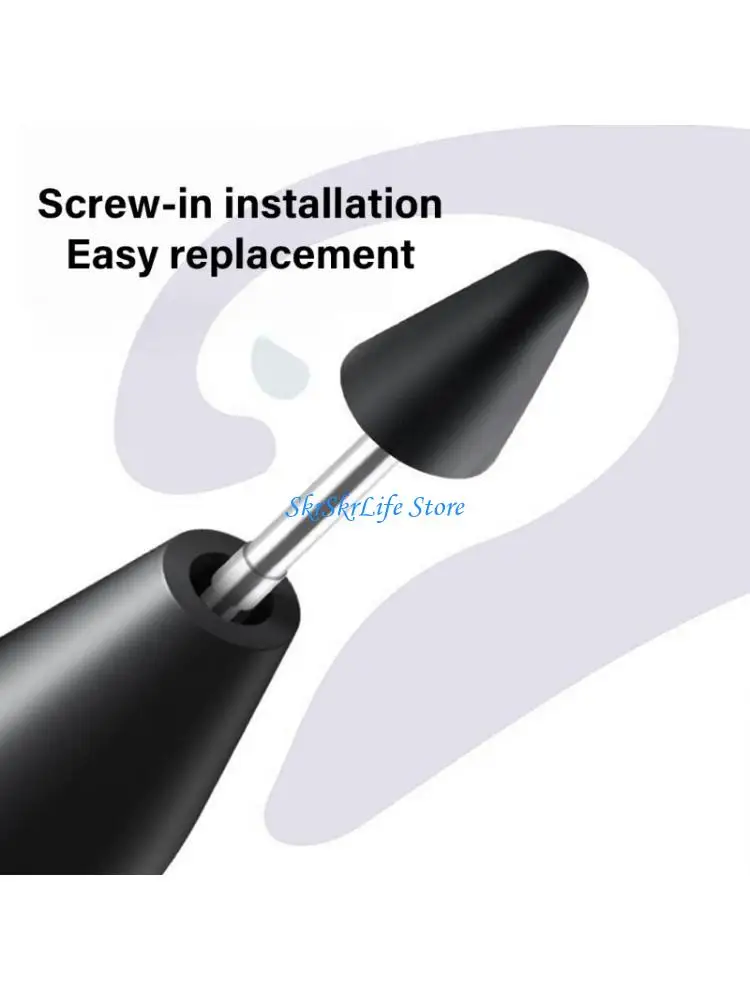 

E65E Precise Styluses Tip for Enhances Sensitivity Smooth Gliding for Focuss Styluses Pad