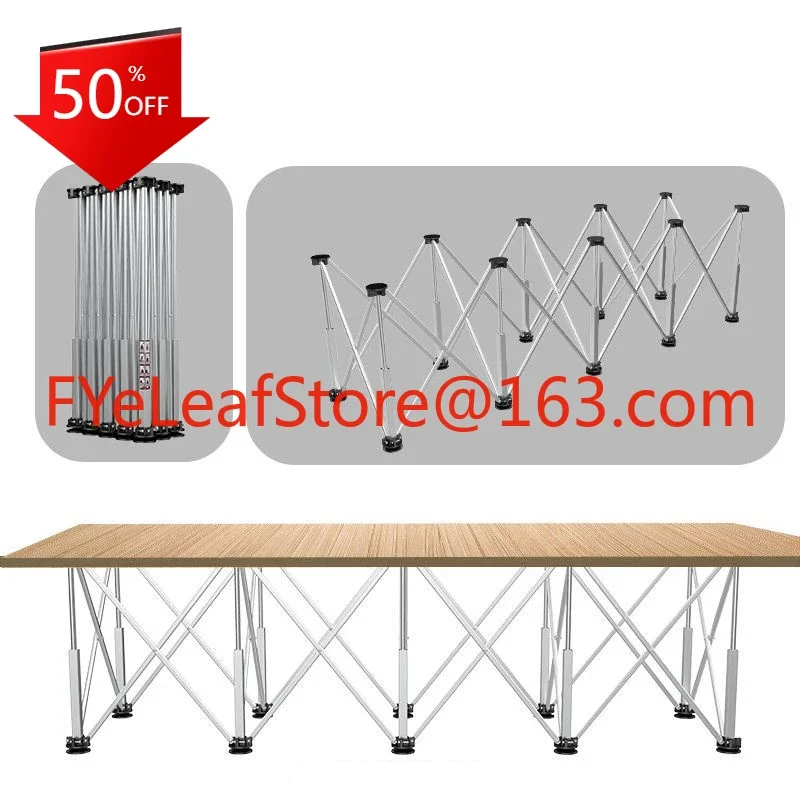 New Aluminum Alloy Multi Functional Operation Woodworking Table with Foldable Spider Leg Workbench Retractable console