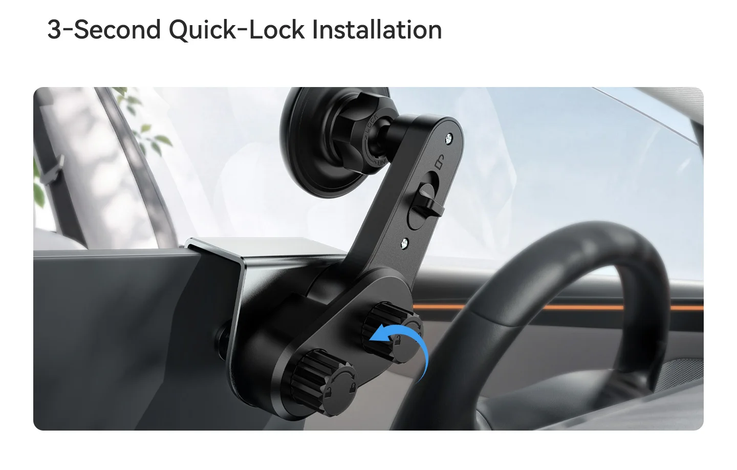 YZ Für Tesla Model Y YL 3 Juniper Standard Highland Bildschirm-Handyhalterung 180 ° Drehbarer, verstellbarer magnetischer Handyhalter – Zubehör – Detail 11