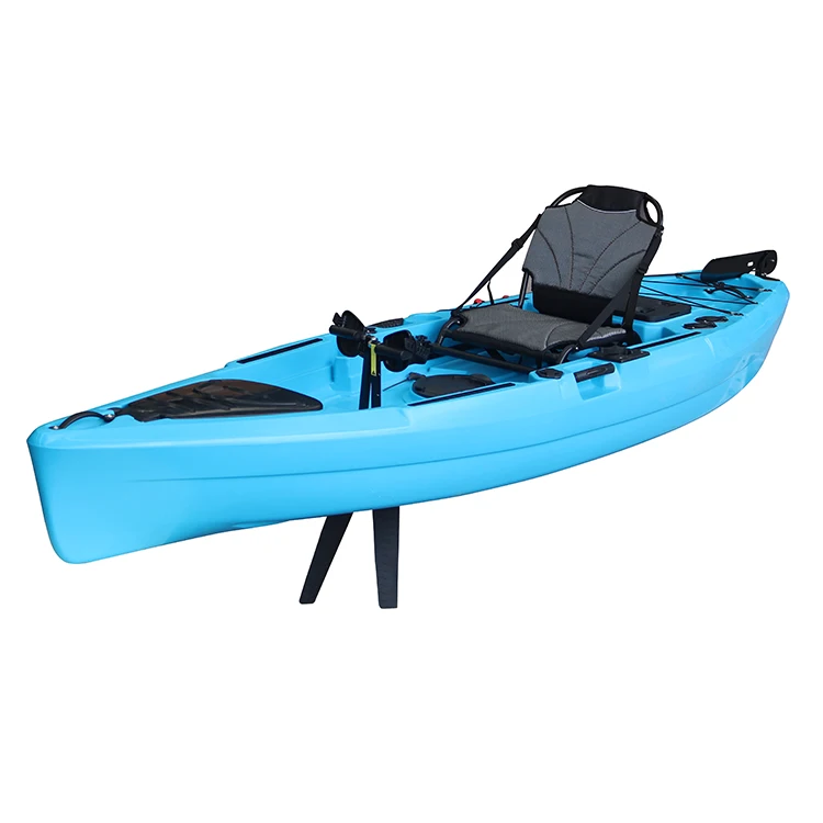 Kayak da pesca Sit on Top da 11 piedi Kayak all'ingrosso con sistema di pedali per la pesca