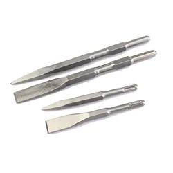Electric Hammer Impact Drill Round/Hexagonal/Five Pit/65A Shank Tip/Flat Chisel Electric Hammer Chisel Extended Slotting Pick
