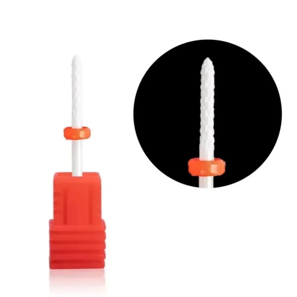 1 pièces fraise en céramique forets à ongles forets de manucure électriques pédicure moulin Bits Machine fichiers accessoires d'art des ongles outil