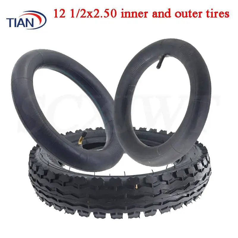 

12 inch 12 1/2X2.50 electric bicycle wheel tire suitable for bicycle electric bicycle outer tire replacement