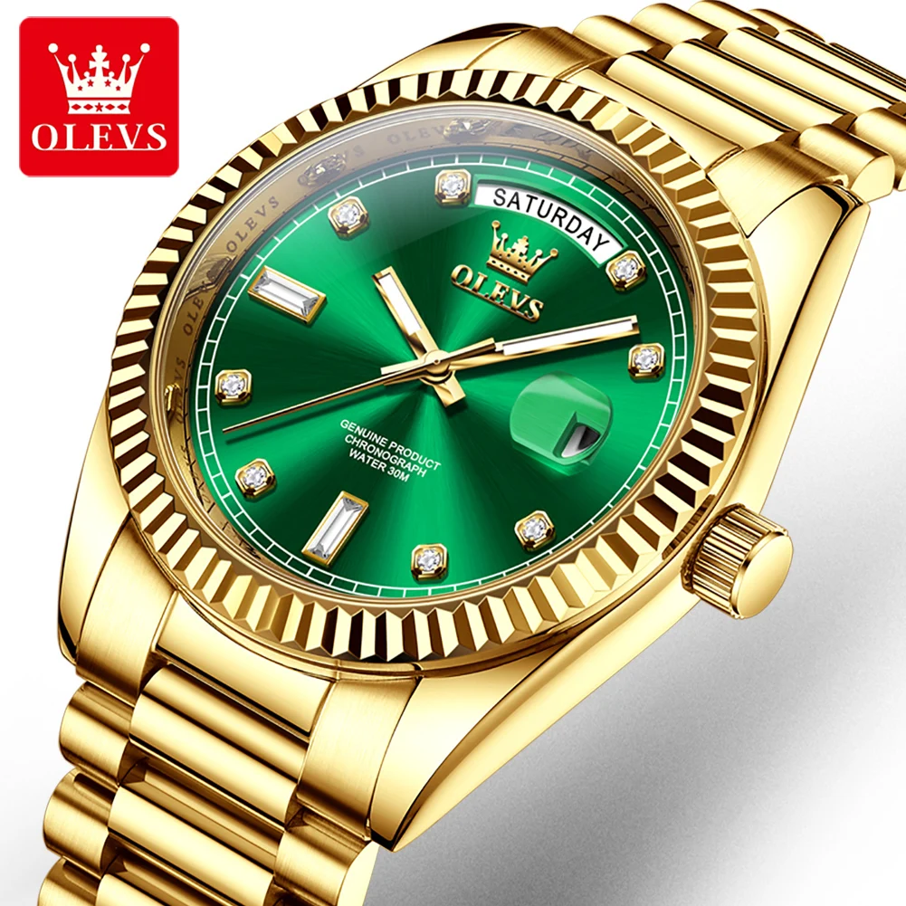 

OLEVS новые модные часы мужские механические часы с датой и днем лучший бренд класса люкс наручные часы водонепроницаемые стальные мужские часы Reloj Hombre