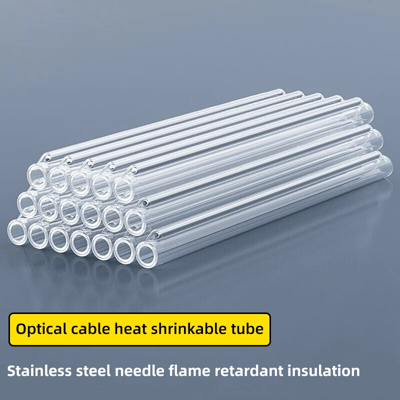 FTTH Fiber Optic Fusion Splice Protector 304 Stainless Steel Heat Shrink Sleeve for Optical Cable Pigtail Joint Telecom Project