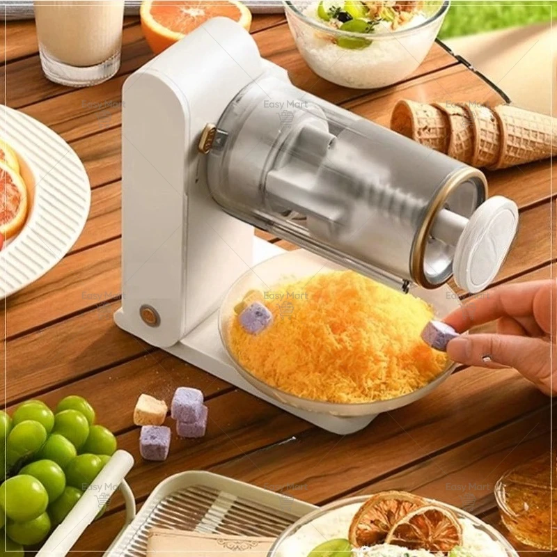 Commercial Ice Crusher 220V Ice Shavers Snow Cone Ice Cube Machine  Maker Machine Sand