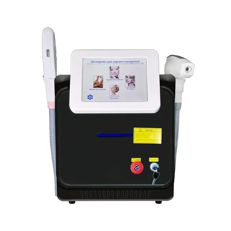 Máquina indolor da remoção do cabelo Laser multifuncional do IPL RF Pico Tattoo Removal Reparação de cuidados com a pele Equipamento de beleza, 3000W, 2024