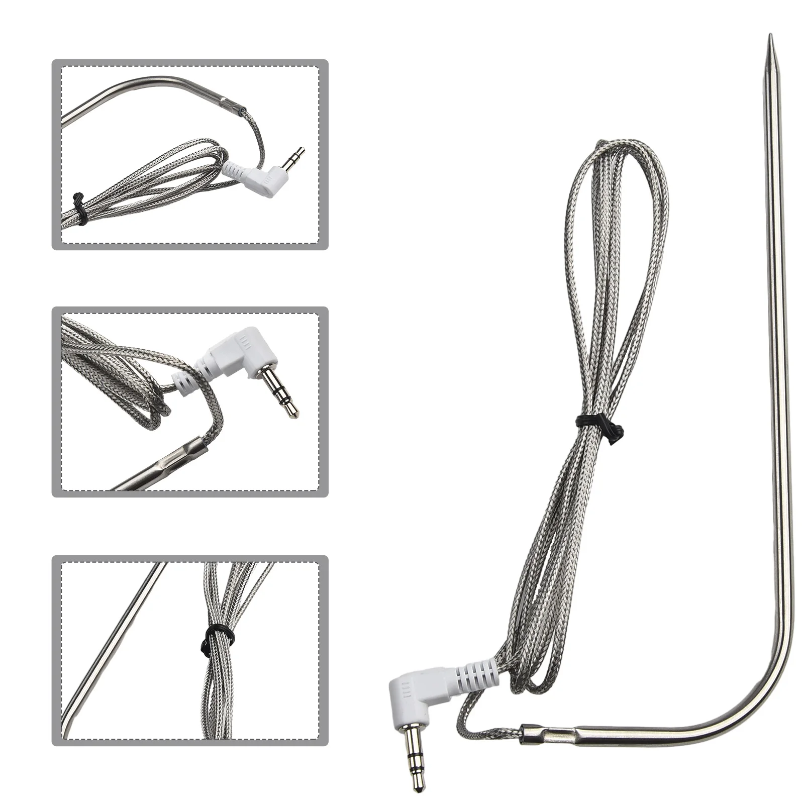 For TRAEGER Grills Digital Thermostats Replacement Meat Probe Sensor Precise and Consistent Temperature Monitoring