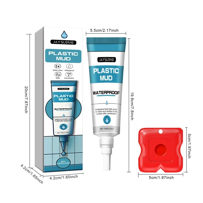 스크레이퍼가 포함된 방수 화장실 실란트, 타일 수리 그라우트 욕실 타일 실란트