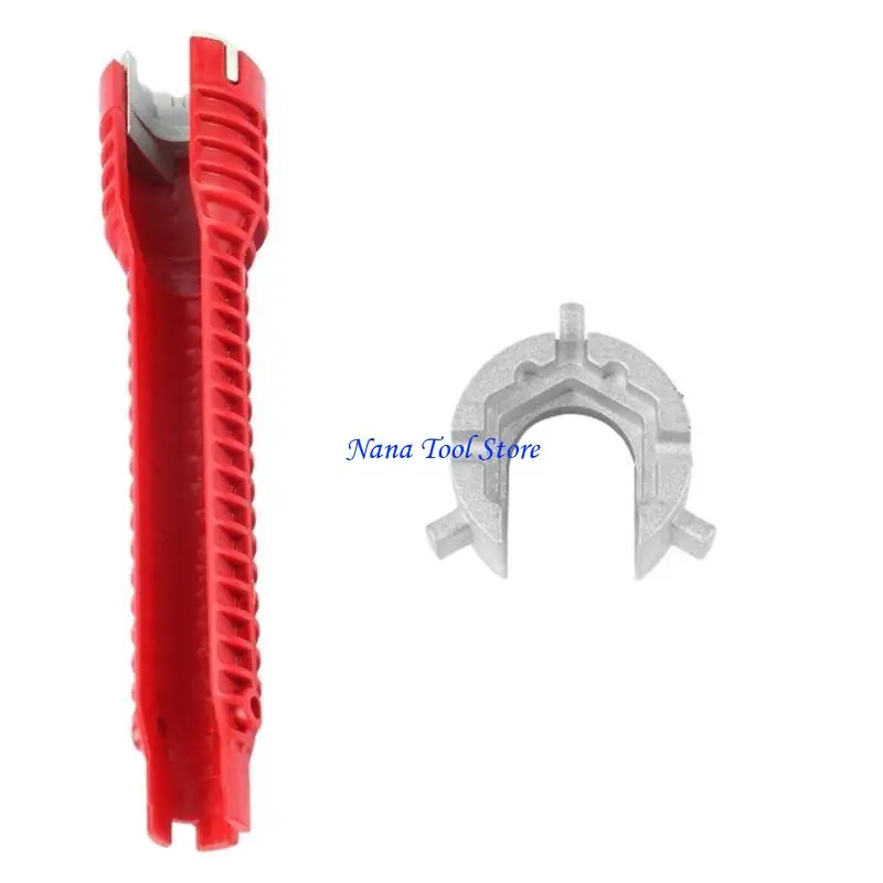 31GJ Multifunctional Sink Bathroom Wrench Plumbing Installation Tool Removal Tool