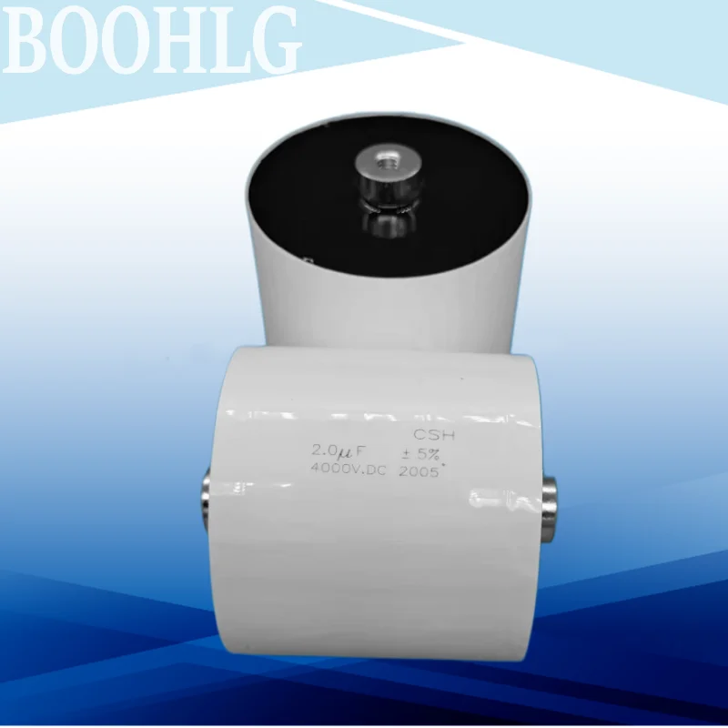 1PCS High voltage, inductive, polarity-free film capacitor 2.0UF 205 4000V 4KV 61X60MM
