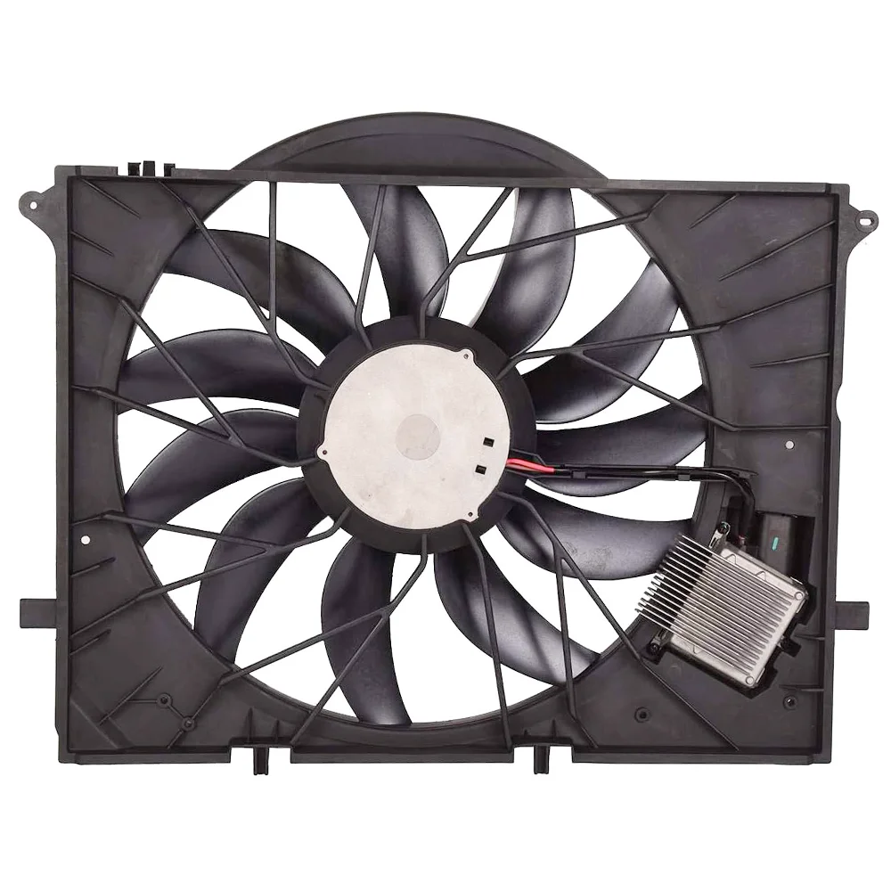 1Pcs Auto AC Electric Radiator Cooling Fan 850W For W164 ML350 2005-2011 A1645000093