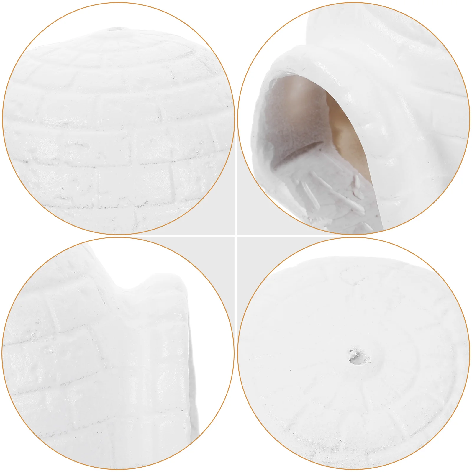 

Resin Igloo Fish Tank Decor 9 7x8 5x7 2CM Hideout Cartoon Model Standing Ornament Aquarium Figurine Pet Supplies Igloo Figurines