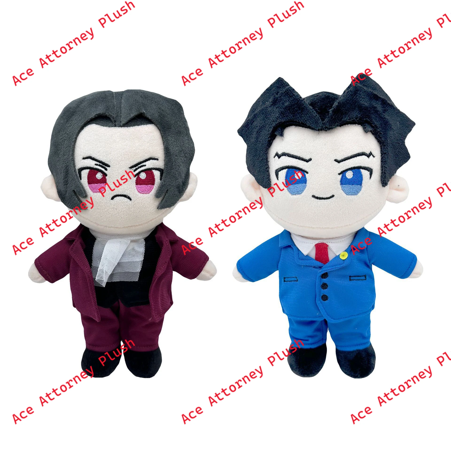 

Anime Ace Attorney Plush Toys Cartoon Figure Stuffed Dolls Plushie Pillow Figures Kids Christmas Birthday Gifts