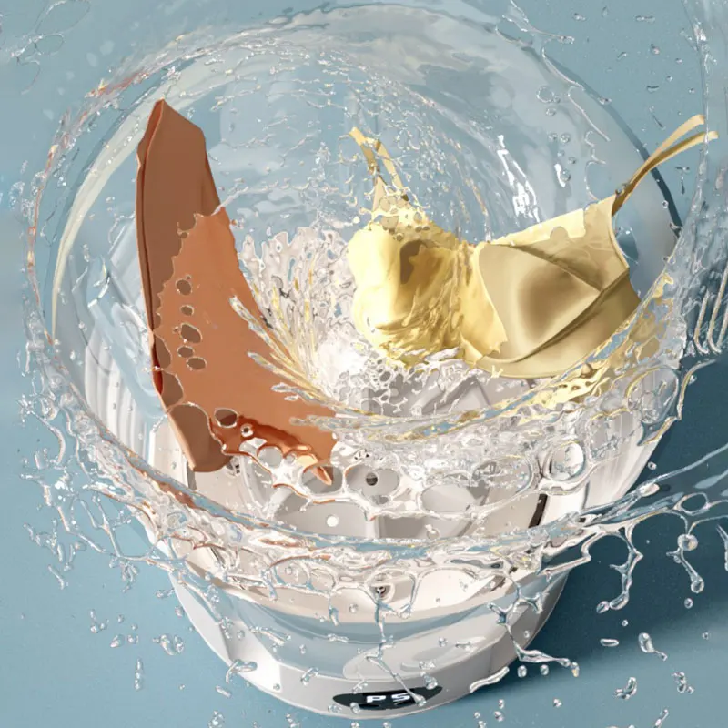 USB Charging Wireless Portable Laundry Cup,Mini Sock Washing Machine,Home Small Specialized Underwear Washer