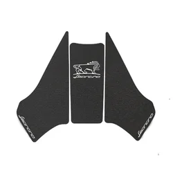 1 Set Motorcycle leather Knee Grip Decal Gas Tank Traction Side Pad Protector For Benelli Leoncino 500 BJ500