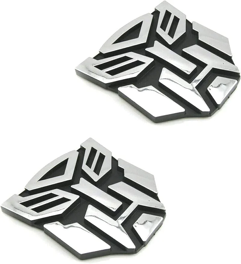 Transformationed Popular Super Cool Car Styling 3D Car Stickers Cool Autobots Logo Badge Emblem Tail Decal Cars Decoration Auto