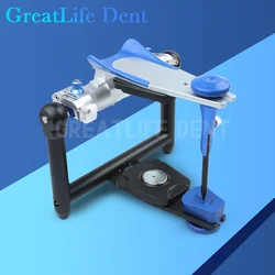 GreatLife Dent Dental Lab Facebow Semi Magntic Full Arch Adjustable Articulator Face Bow Kit Compatible with Amann System