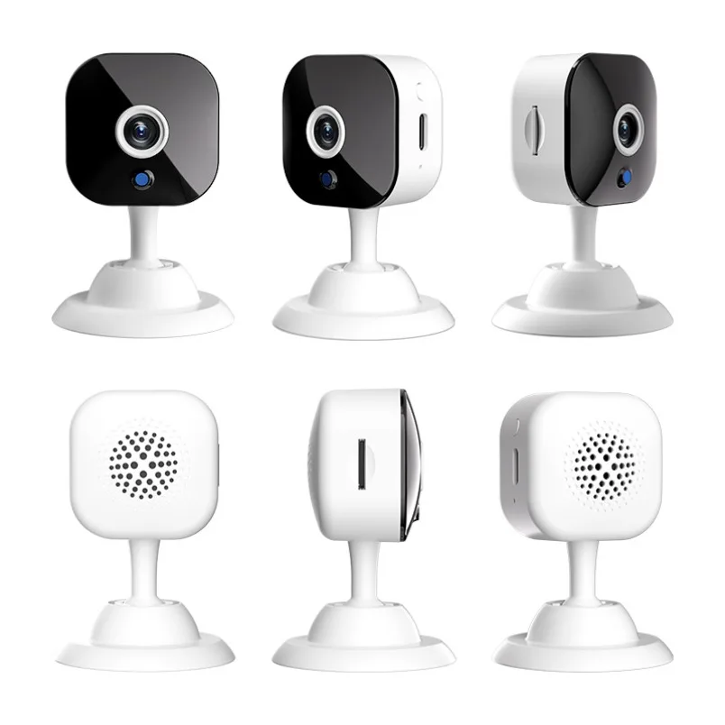 Smart Wireless Surveillance Camera Two‑Way Audio Infrared Night Vision Baby Monitor Remote Alert Reminder for Home Use