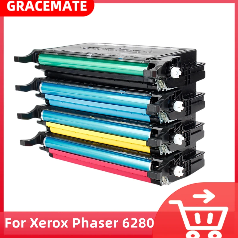 Same Original Color Toner Cartridge FOR FUJI XEROX Phaser 6280 C6280 6280n 6280dn PRINTER for XEROX Phaser 6280 High Yield