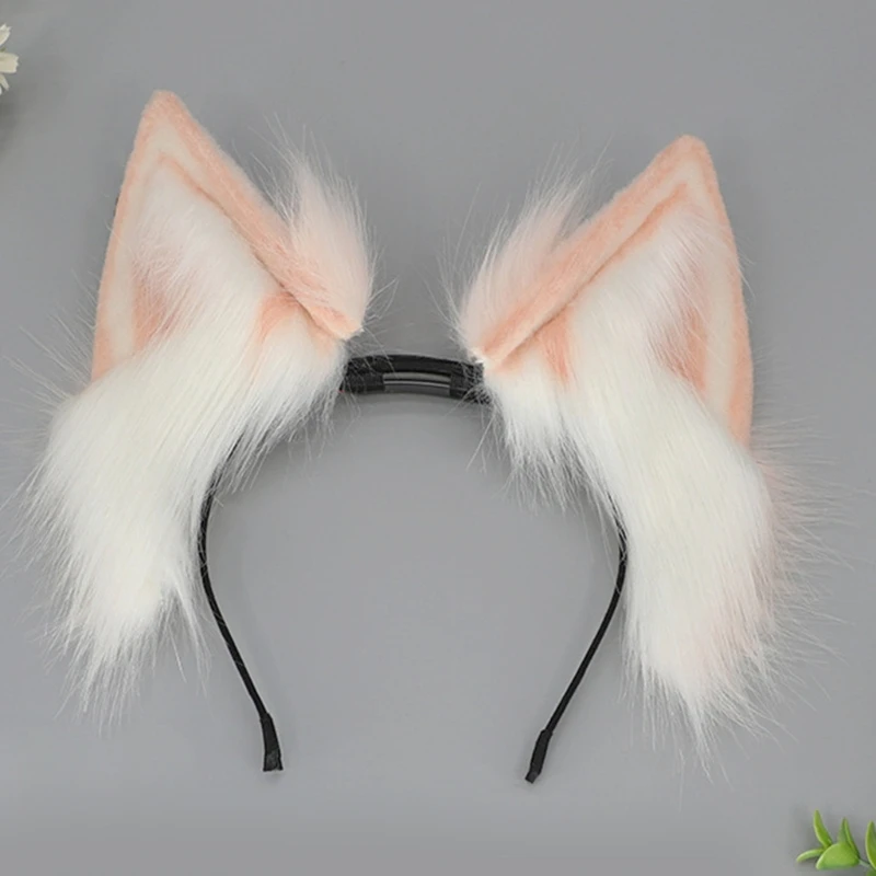 Bandeau oreilles chat mignon, oreilles dynamiques, Costume fête Cosplay chaton d'halloween 6XDA