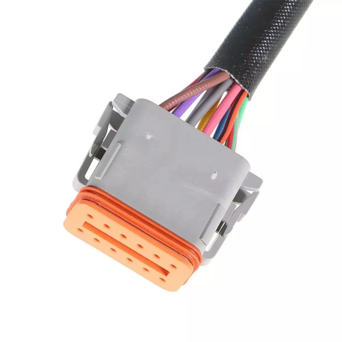 

#271M Fuel Injector Wiring Harness for CAT Caterpillar C7 Engine 2225917 222-5917 (Black)