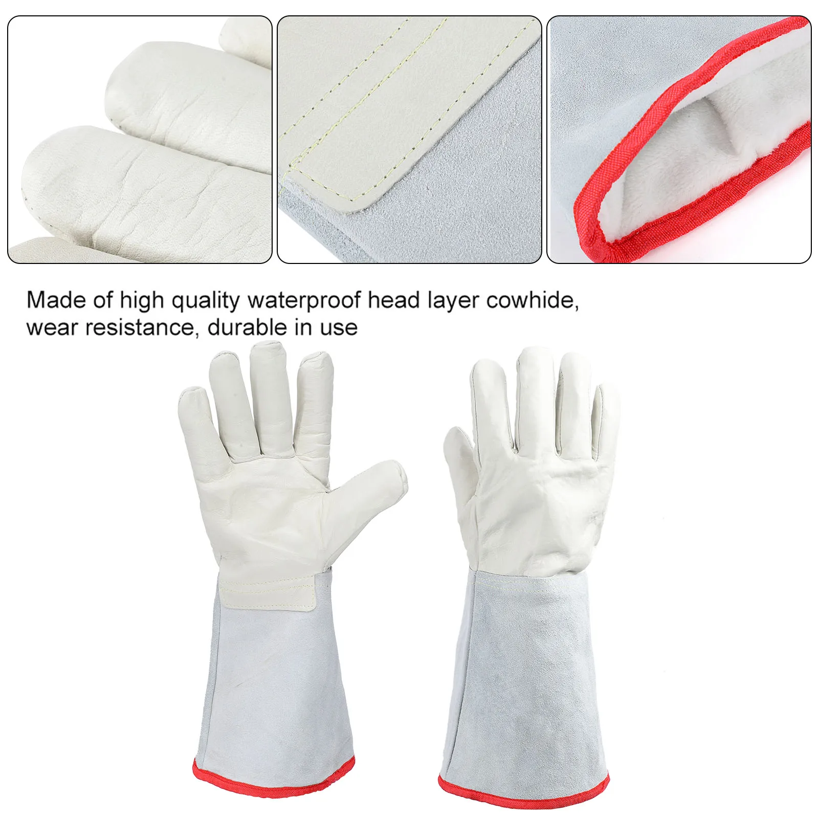 40cm  Cryogenic LNG Liquid Nitrogen Treatment Protective Glove Work Cryo Gloves Low Temperature Glove