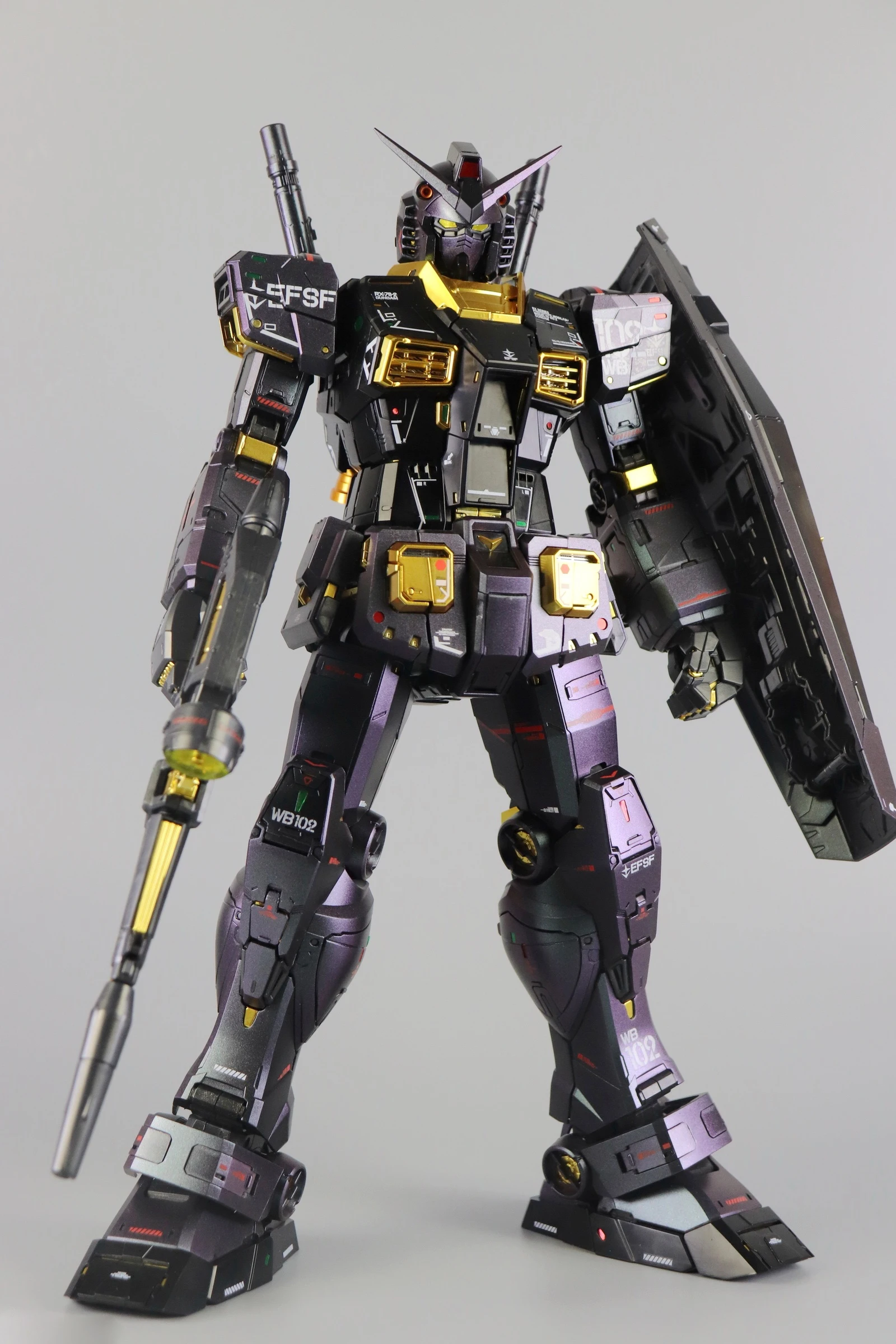 Daban Pgu Gepolariseerde Coating 1/60 RX-78-2 Pg Model Kit Geassembleerde Anime Actiefiguren