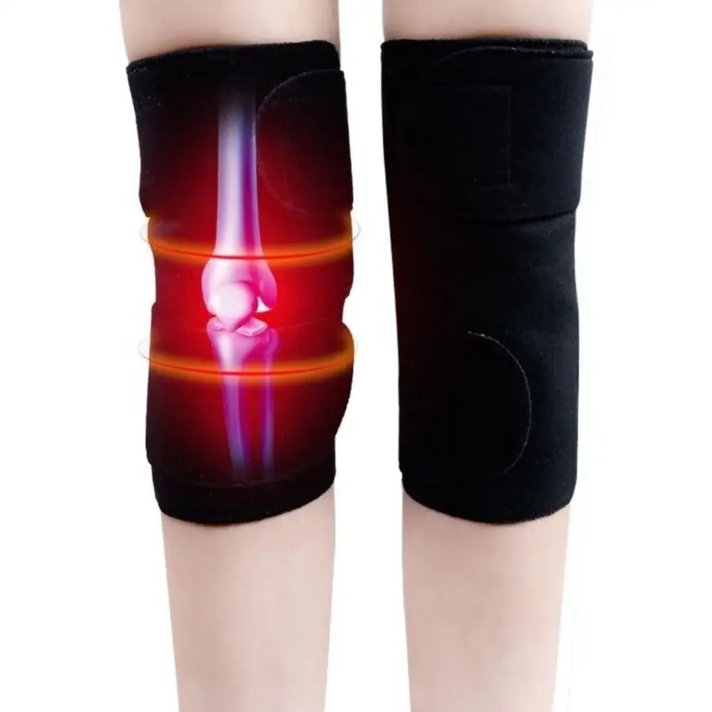 2pcs Knee Brace Pads Support Adjustable Tourmaline self-heating magnetic therapy Knee Protective Belt Arthritis Knee Protector