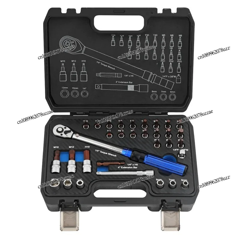 1/4 Xiaofei Torque Wrench Set Bicycle Motorcycle High-precision Torque Moment Kg Fixed Force Tool