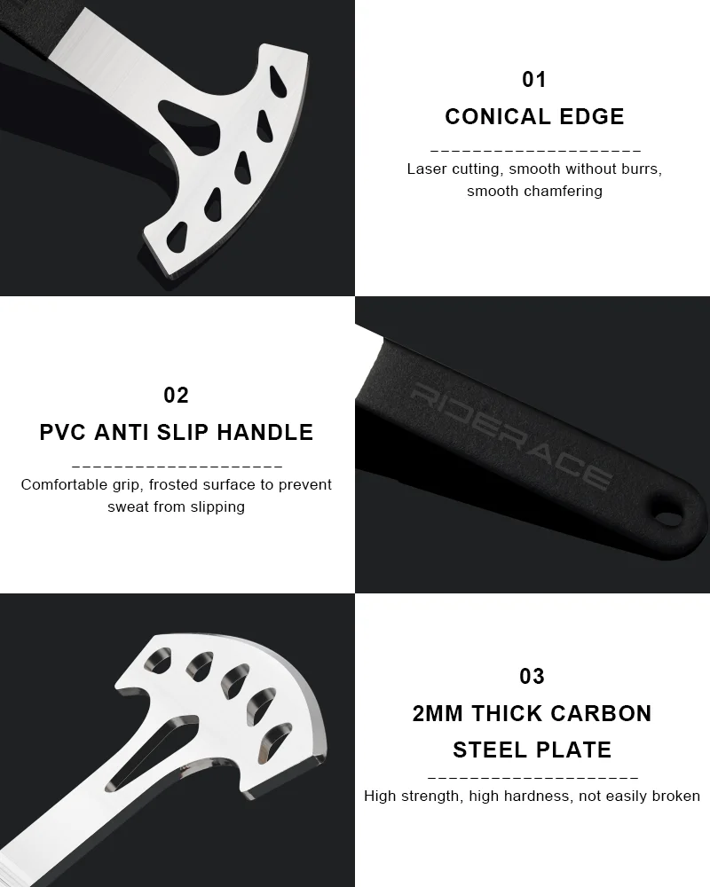 Llave esparcidora de pastillas de freno de disco de bicicleta, herramienta de reparación de Rotor de freno de bicicleta, corrección de freno de