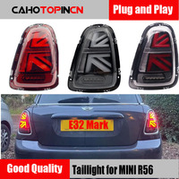 2PCS Car LED Tail Light for BMW Mini Cooper R55 R56 R57 R58 R59 LED Taillight 2011-2013 LED Brake Light Reverse Lights 2007-2010