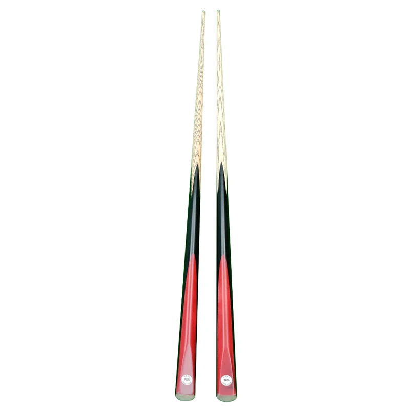 

Single Piece 145 cm Ash Wood Home Pool Cue Sticks with 9-10 mm Leather Tips for Snooker & Billiards Club House Bar Use