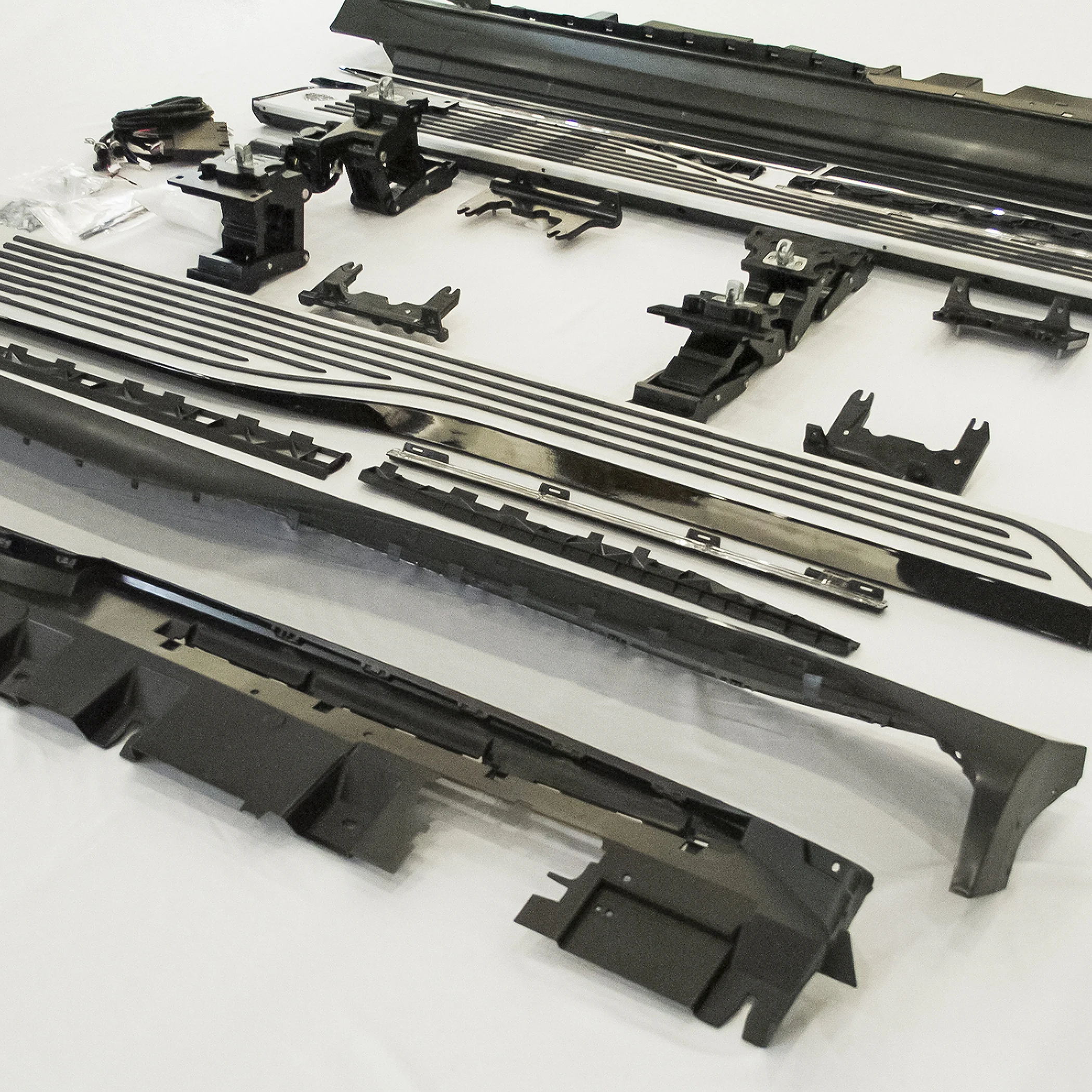 خطوات جانبية كهربائية لسيارة Mercedes Benz GLS W167 Maybach Style 450 480 600 2020+ لوحة جري قابلة للنشر #1