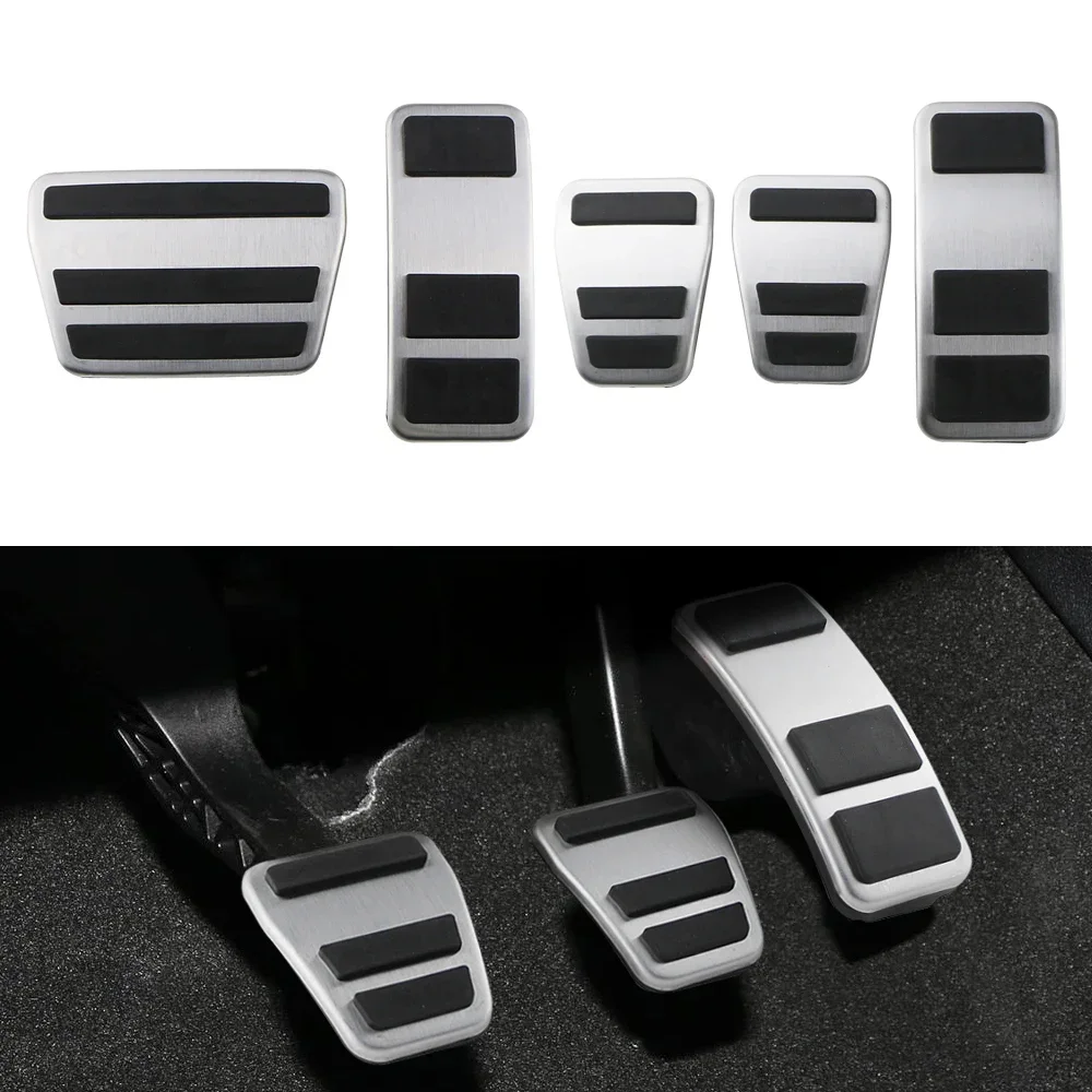 

Stainless Steel Gas Brake Pedal Cover for Ford Fiesta MK8 ST Ecosport 2012-2023 Puma 2019-2023 Car Pedals Protection Accessories