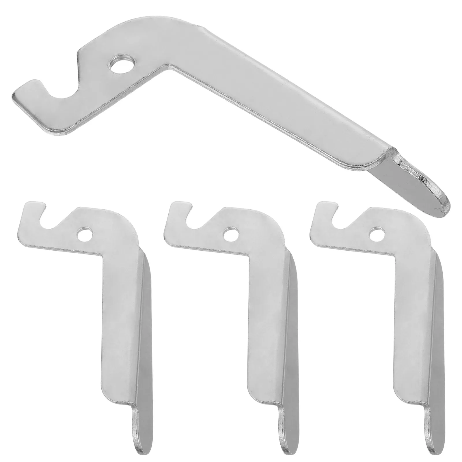 4Pcs Heavy Duty Boiler Handle Grip Replacement Parts for Coal Heating Systems High Heat Resistant Stainless Steel Door Handle