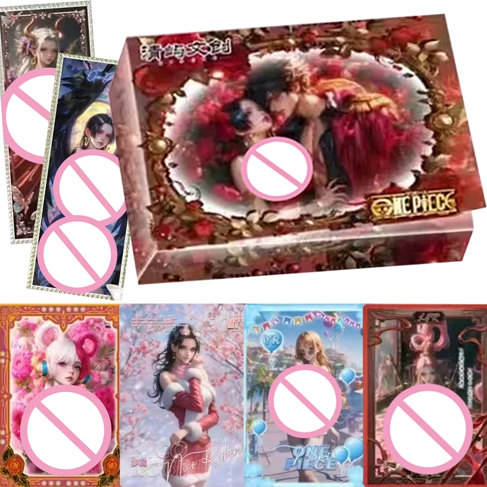 

Anime One Piece Creative Collection Cards for Friends Charming Girls Series Theme High Quality Crystal Cards Toy Exquisite Gift
