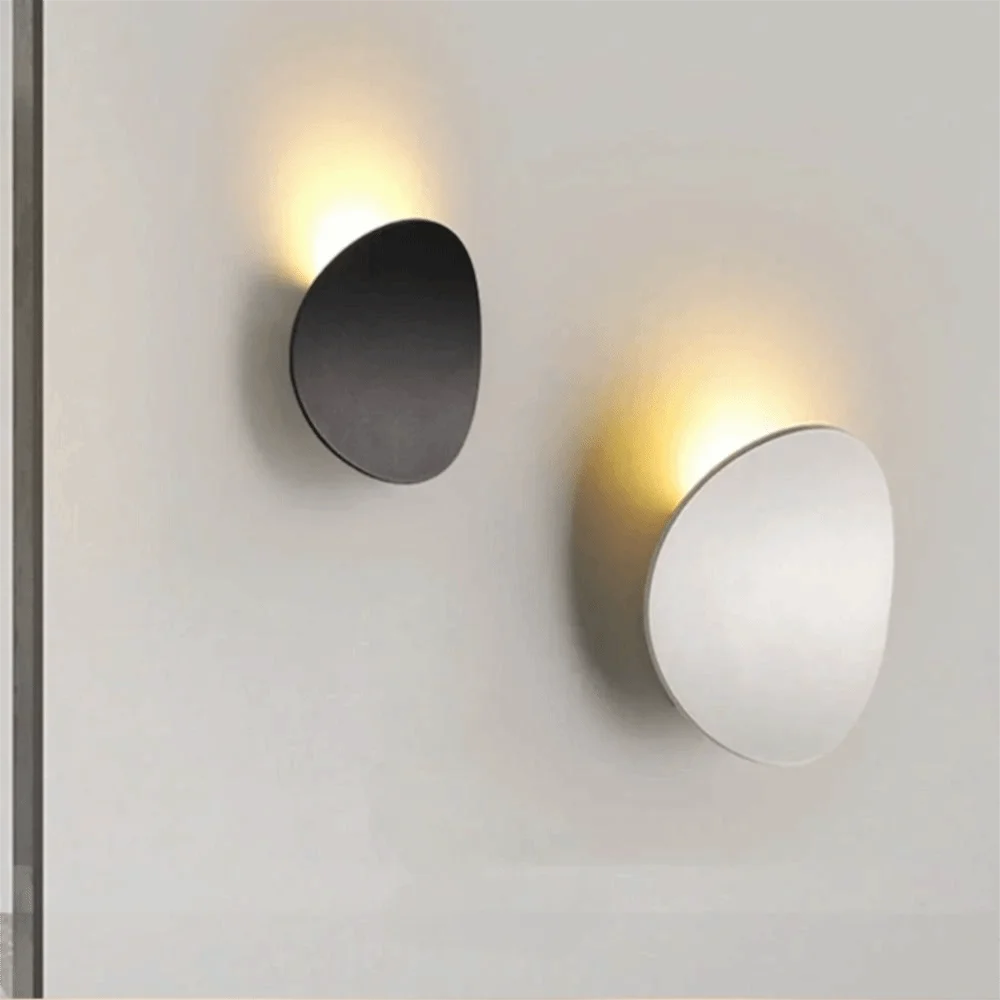 Simple Round LED Wall Lamp Minimalist Design Decorative Lighting Waterproof Wall Lamp Indoor Outdoor LED Lighting