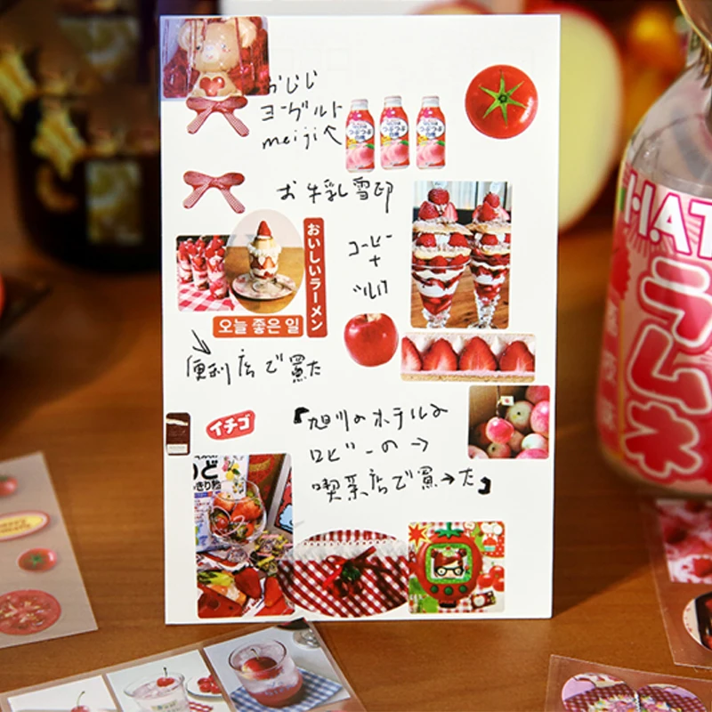 Mr.Paper Master 100pcs/Box Pet Sticker Set Vintage Garden Theme DIY Journal Material Stationery