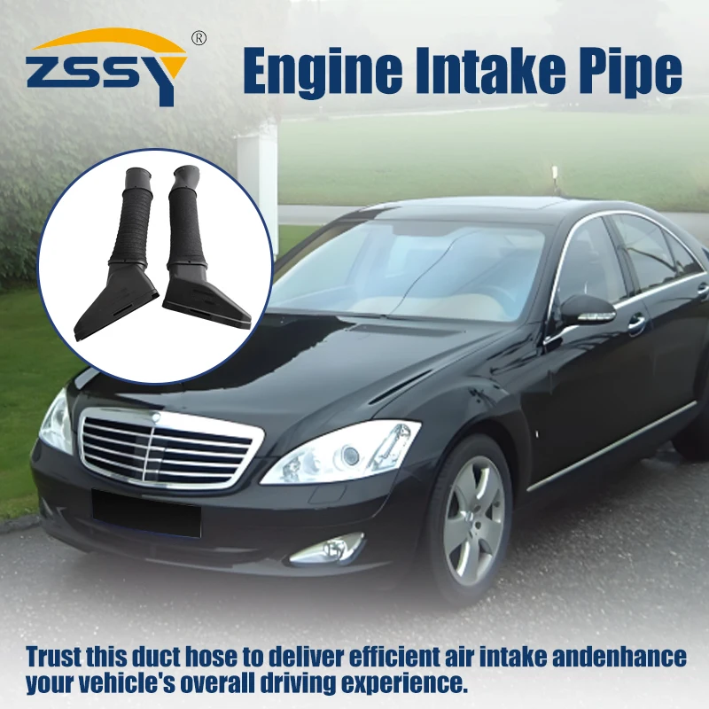 A2780905082 A2780904982 2780905082 2780904982 Car Air Intake Tube Hose For Mercedes Benz W222 C217 S550 S500 S63 AMG 4-MATIC