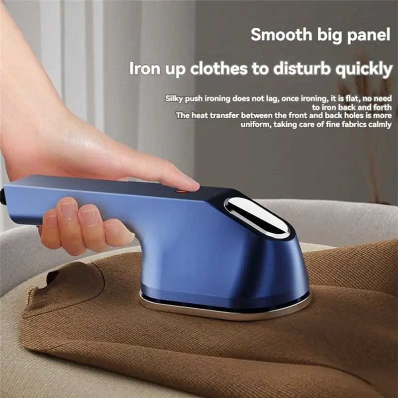 AEE4-Garment Steamer Portable Steam Iron For Clothes Handheld Mini Vertical Ironing For Home Travel Wet Dry Ironing