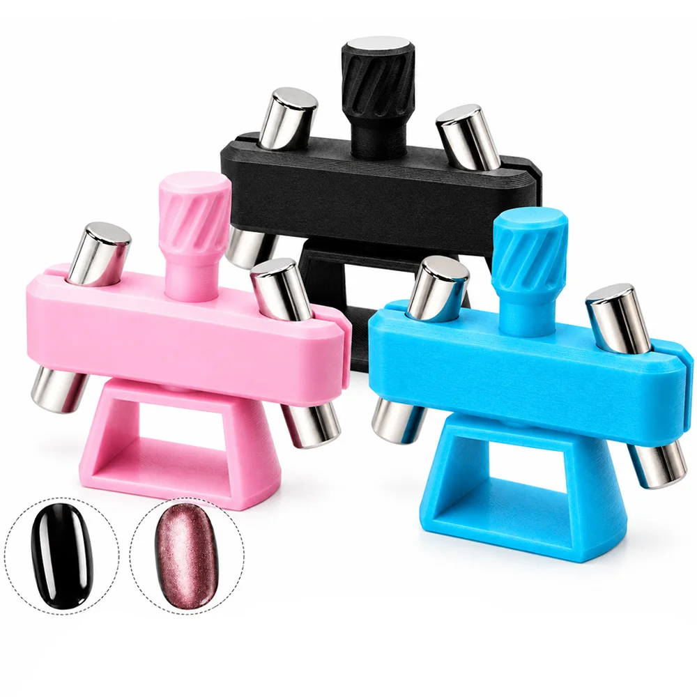 Cat Eye Magnet Tool Automatic Nail Magnet for Nails 360-degree Nail Art Polish Tools Beginners DIY at Home Salon Cateye Supplies