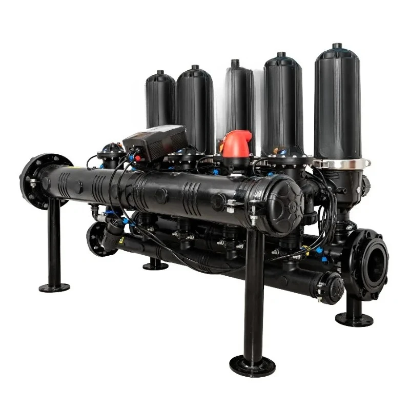 T-type filtration equipment for outdoor irrigation water supply Automatic self-purification filtration system