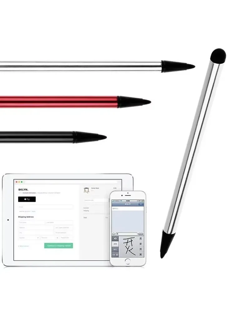 Stylos universels portables pour écran tactile, pour téléphone et tablette, stylet capacitif pour Iphone, Ipad, Samsung, tablette, ordinateur Portable, 1/2/3/4 pièces