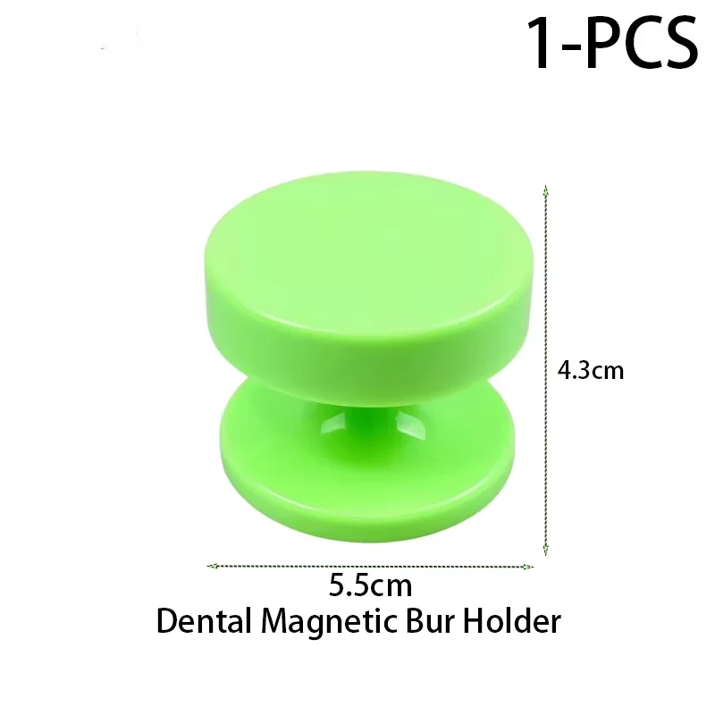 1Pcs Dental Emery Grinding Bits, Magnetic Tool Holder for Grinding Heads, Magnetic Chuck for Grinding Bits, Dental Base