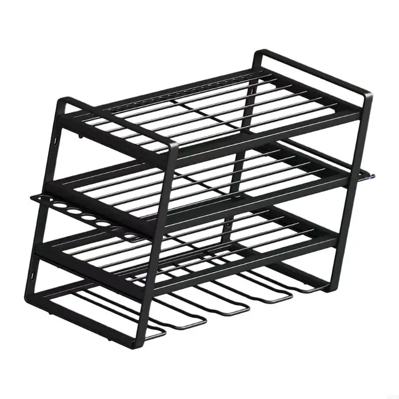 

G8TB Strong планировщик сверл, настенный монтаж для хранения инструментов, устойчивый к окислению стальной материал, измерения